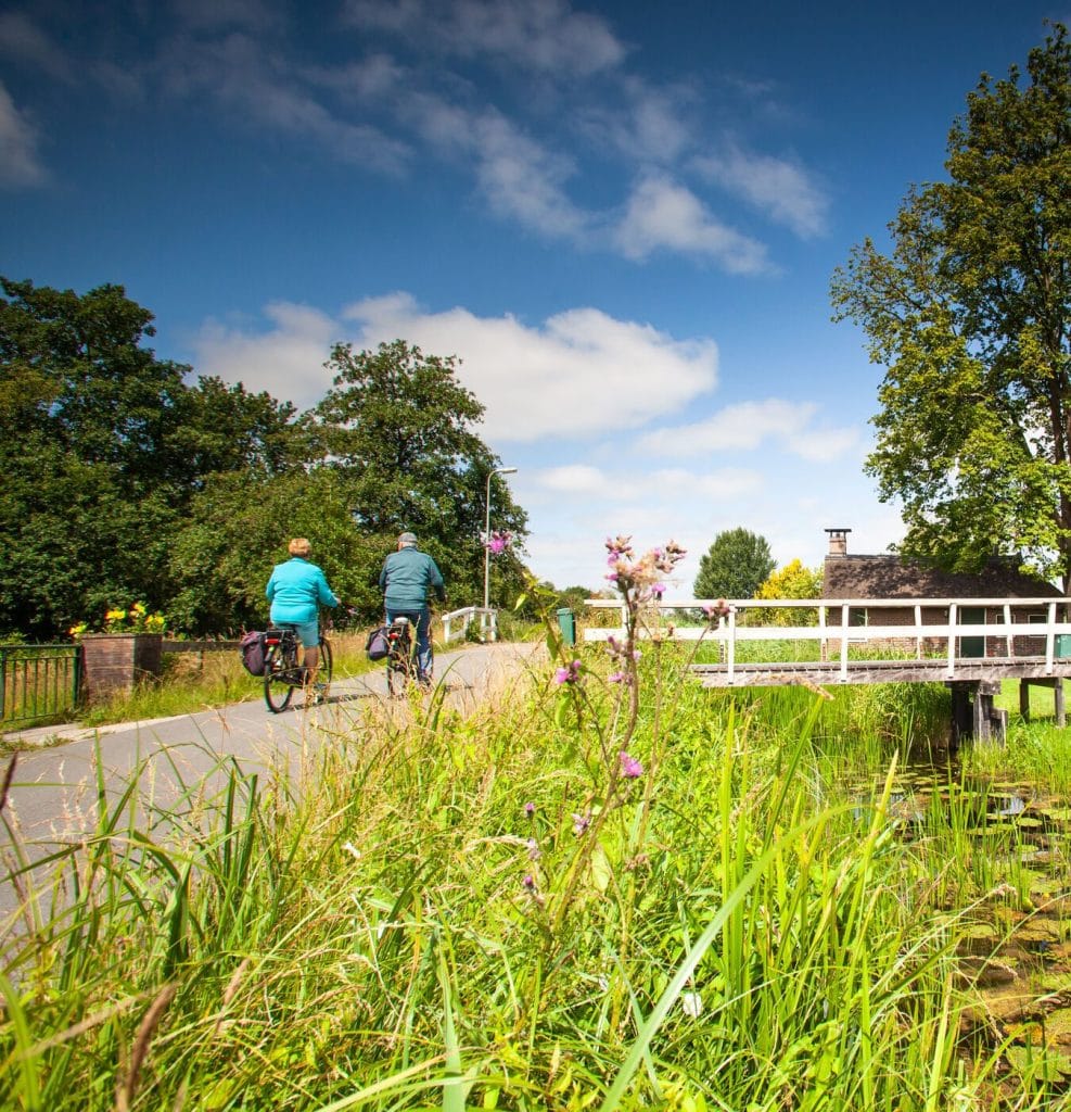 Houseboat Senang fietsen nationaal park