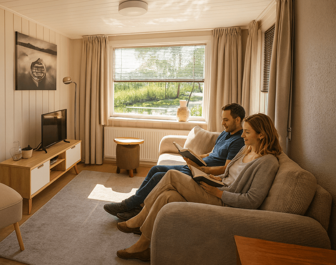 Houseboat Senang heerlijk ontspannen